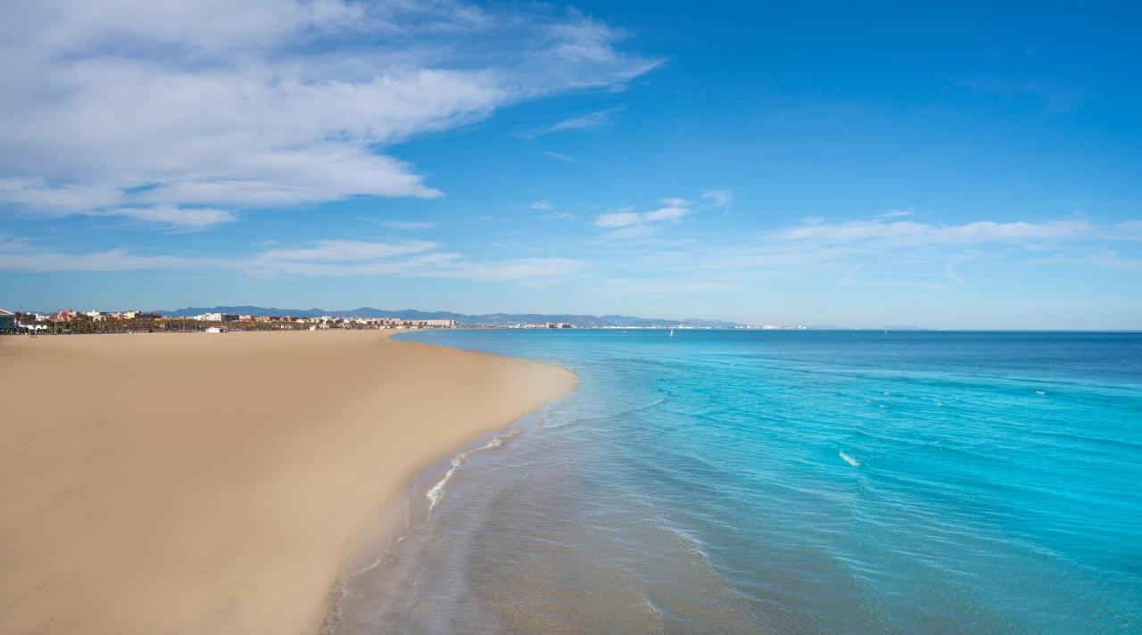 Independent Duplex House Beach Valencia Apartment Exterior foto